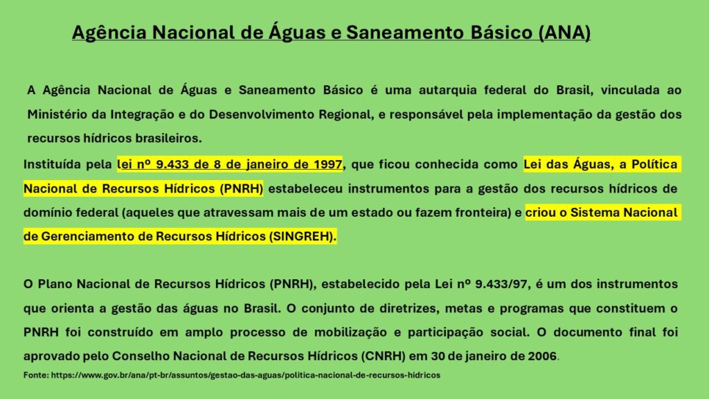 Agencia Nacional de Aguas